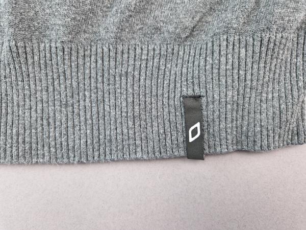Strickpullover Gr. 158/164 O.N. Blockstreifen grau/weiß