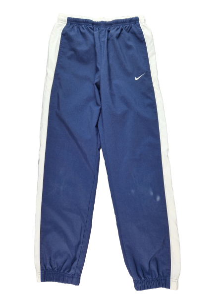 Sporthose Gr. 146/152 Nike blau mit weißen Streifen