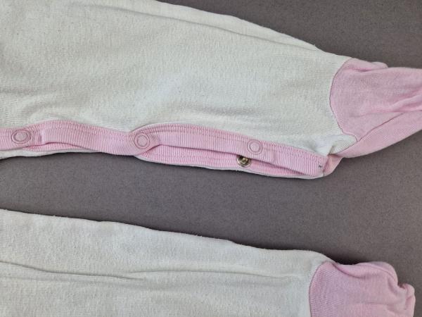 Schlafi Einteiler Gr. 80/86 weiß rosa Disney