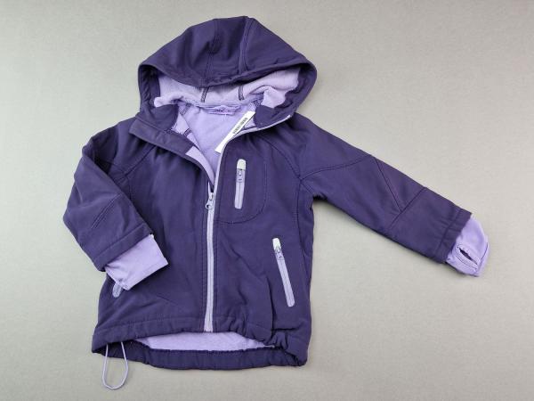 Softshelljacke Gr. 86/92 lila flieder