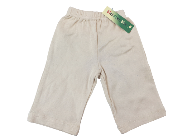 Stoffhose Gr. 56/62 hellbraun creme