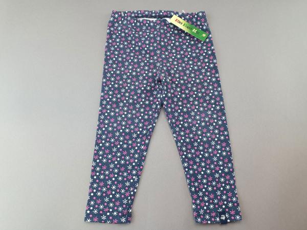 Leggins Gr. 80/86 Jako-o lila mit kleinen Blümchen