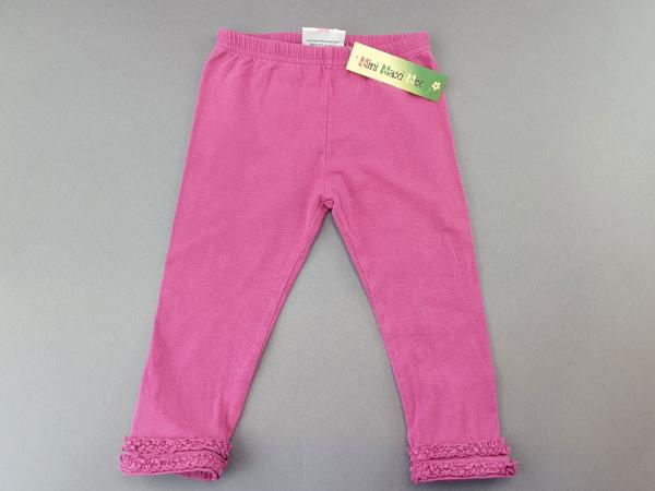 Leggins Gr. 74/80 Topomini pink mit Rüschen