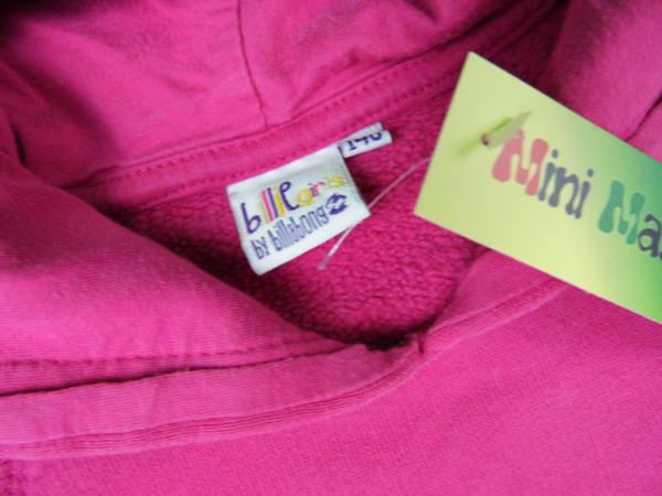 Kaputzensweatshirt Gr. 134/140 Billabong pink