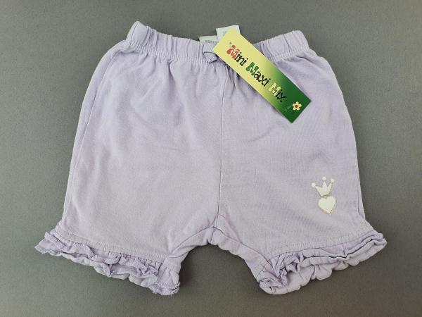 kurze Stoffhose Gr. 62 C&A mit Rüschen und Glitzerkrone