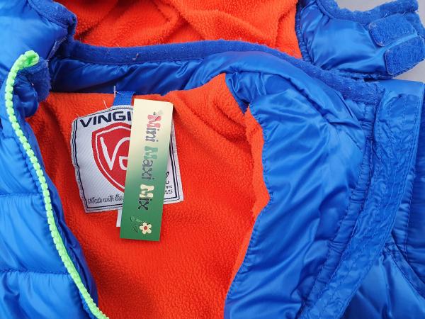 Winteranorak Gr. 104/110 Vingino royalblau/orange