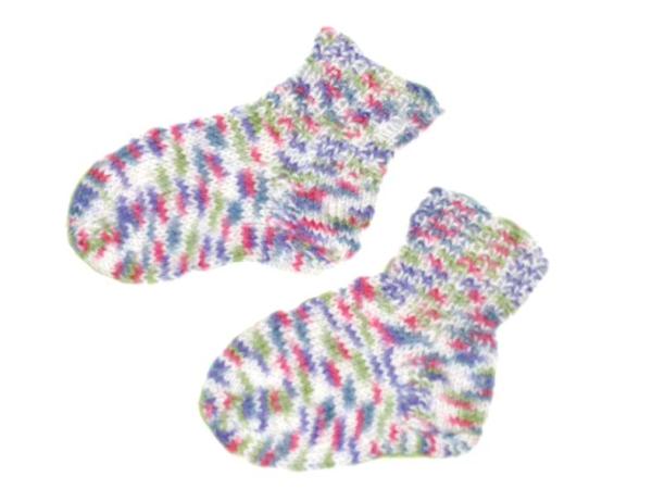 Socken 13cm Gr. 21-23 bunt selfmade