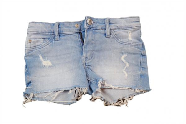 kurze Stretchjeans Gr. 104 H&M blau Jeansshorts