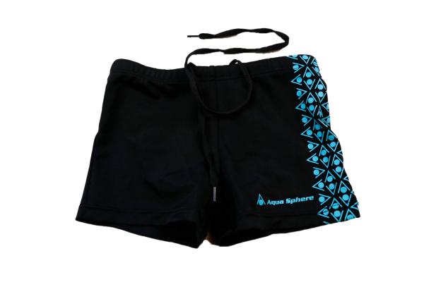 Badeshort Gr. 110/116 Aqua Sphere schwarz