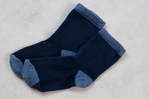 Socken Gr. 21-23 blau