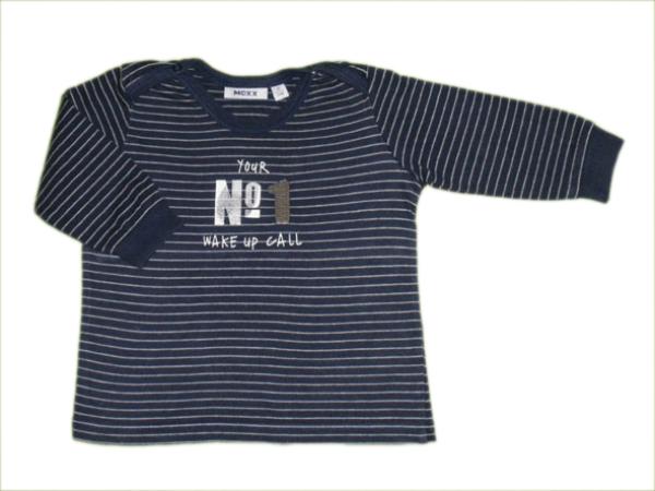 Ringelshirt Gr. 62 Mexx blau/weiß - your No. 1 * Zwillinge *