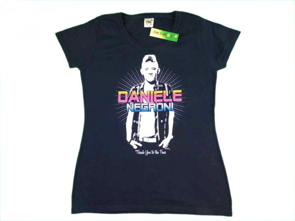 T-Shirt Gr. 164/S dunkelblau Daniele Negron