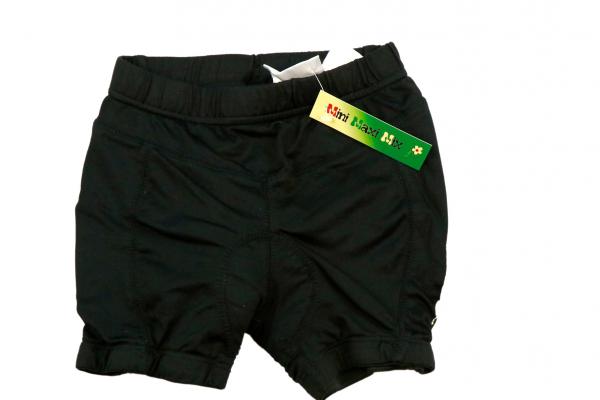 Fahrradshorts Gr. 104/110 schwarz mit Sitzpolster