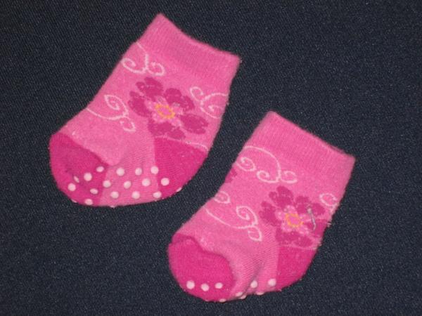 Stoppersocken 10cm Gr. 16-18 rosa