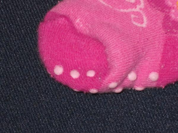 Stoppersocken 10cm Gr. 16-18 rosa