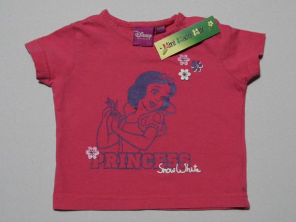 T-Shirt Gr. 56/62 Disney pink mit Prinzessin