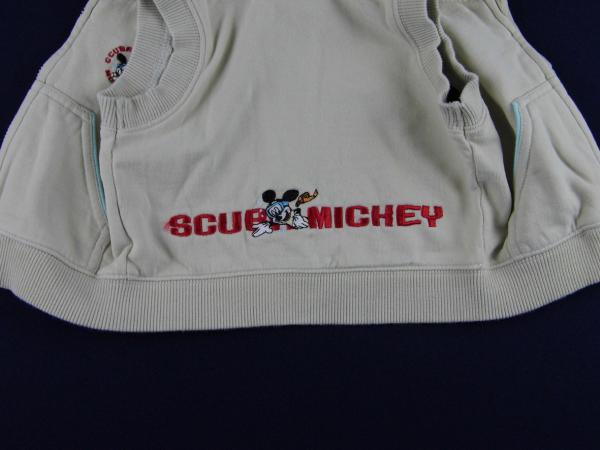 Sweatweste Gr. 62 Disney mit Kaputze beige