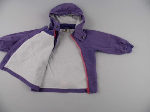 schicke Übergangsjacke Gr. 74/80 in flieder und rosa * Zwillinge *