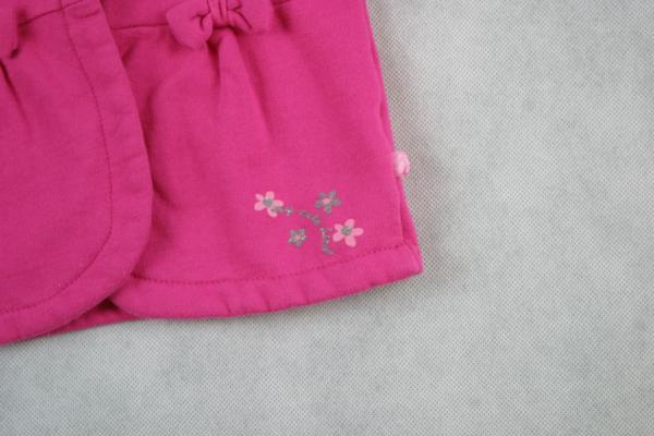 Sweatjacke Gr. 56/62 pink mit Schleifchen