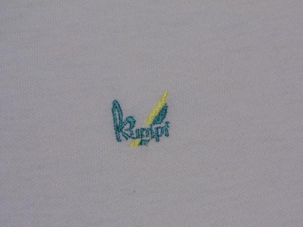 Poloshirt Gr. 140/146 Kumpf weiß langarm