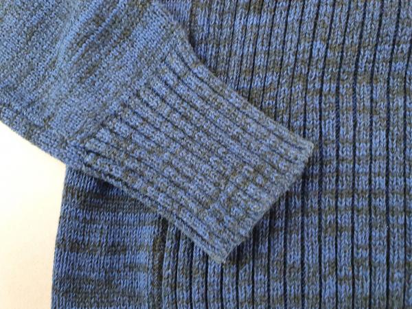 schicker Strickpullover Gr. 176/182 neightborhood dunkelblau/schwarz