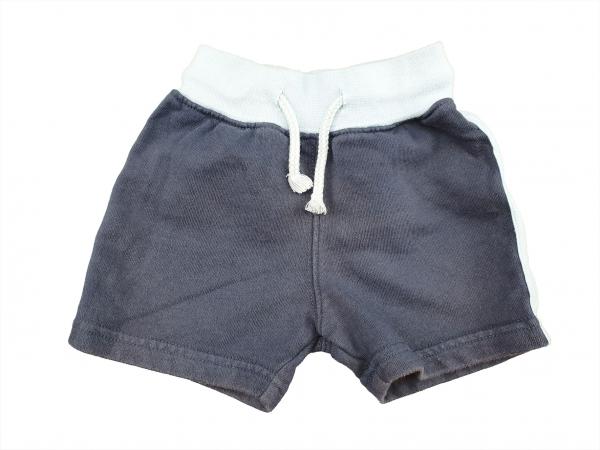 kurze Sweathose Gr. 62 H&M dunkel/hellblau