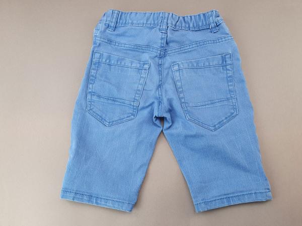 kurze Jeanshose Gr. 116/122 Benetton hellblau