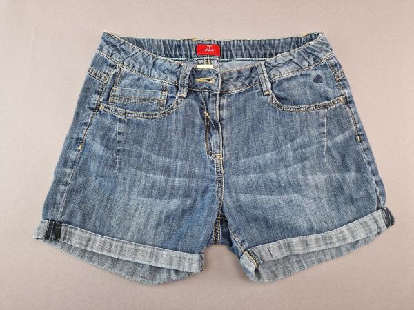 dünne Jeansshort Gr. 140/146 s.Oliver blau