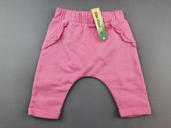 Sweathose Gr. 62 pink Rüschen cooler Schnitt