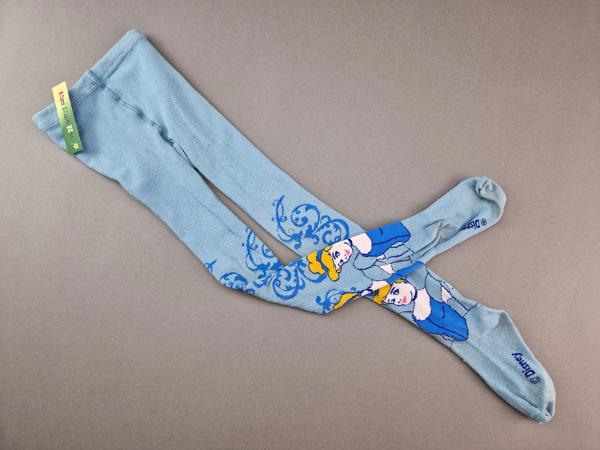 Strumpfhose Gr. 122/128 Disney hellbau Prinzessin