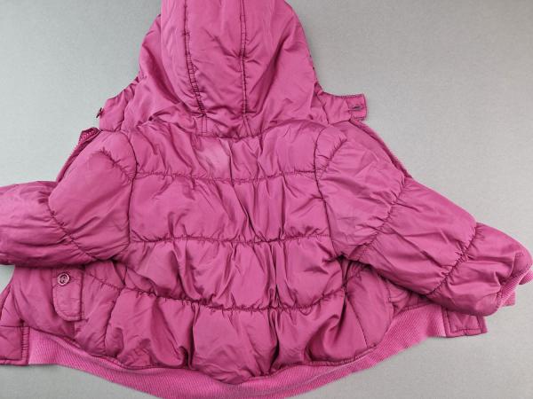 schicker Winteranorak Gr. 86 C&A pink weich fleecegefüttert