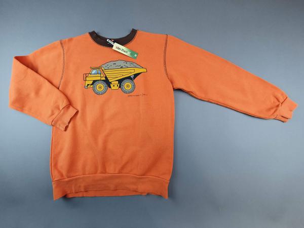 Sweatshirt Gr. 146 Jako-o orange mit Bagger