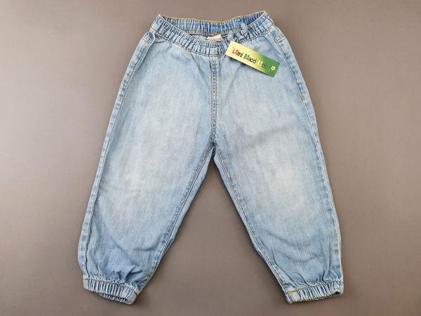 Sommerjeans Gr. 80/86 H&M hellblau mit Gummibund