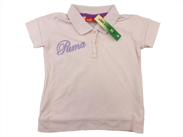 Poloshirt Gr. 86/92 Puma rosa schick