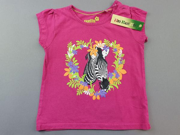 T-Shirt Gr. 80/86 pink mit Zebra