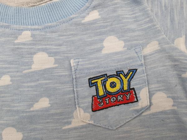 T-Shirt Gr. 62 Disney hellblau mit Wolken