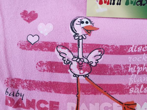 T-Shirt Gr. 86 rosa mit Dance Duck