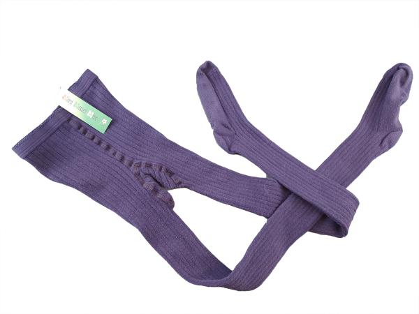 Rippstrumpfhose Gr. 122/128 Jako-o lila uni