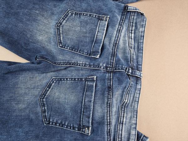 schicke Stretchjeans Gr. 36 Street one dunkelblau