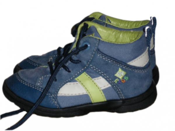 Halbschuh Gr. 22 EB kids blau/grün