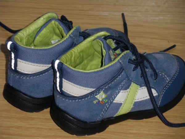 Halbschuh Gr. 22 EB kids blau/grün