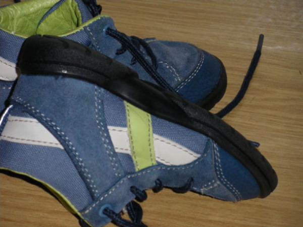 Halbschuh Gr. 22 EB kids blau/grün