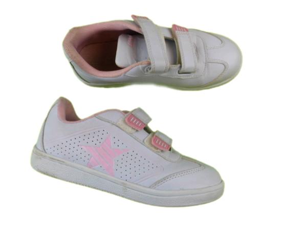 Turnschuhe Gr. 32 weiß/rosa