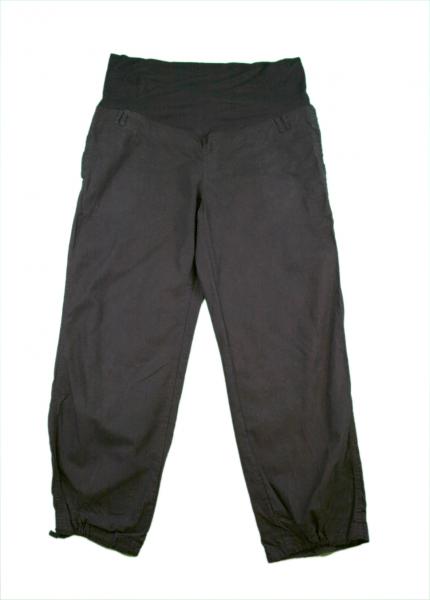 Leinenhose Gr. 46 bpc schwarz Umstandshose