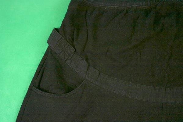 Umstandskuschelhose Gr. 44/46 schwarz