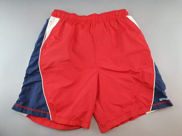 Sporthose Gr. 164/170 speedo Badehose rot/blau