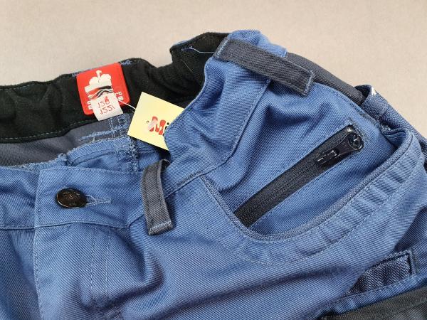 Arbeitshose kurz Gr. 122/128 Engelbert Strauss blau/schwarz