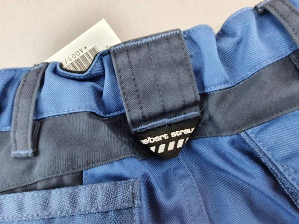 Arbeitshose kurz Gr. 122/128 Engelbert Strauss blau/schwarz