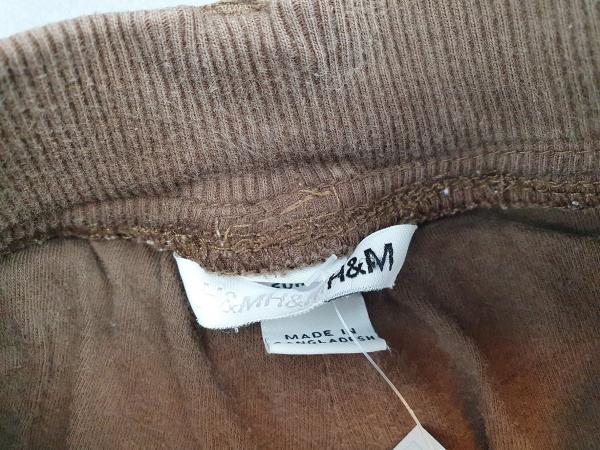 Thermohose Gr. 86 H&M braun mit Stickereien