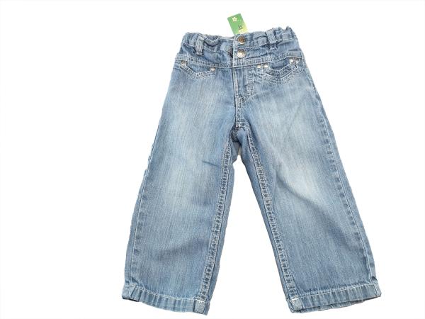 Sommerjeans Gr. 74/80 Aldi hellblau